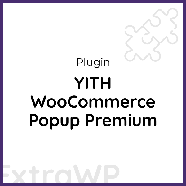 YITH WooCommerce Popup Premium