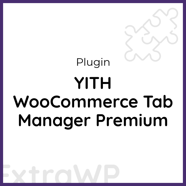 YITH WooCommerce Tab Manager Premium